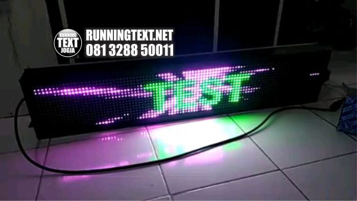 jual murah running text murah