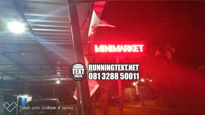 jual running text merah murah jogja
