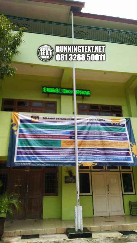 running text smp 11 jogja