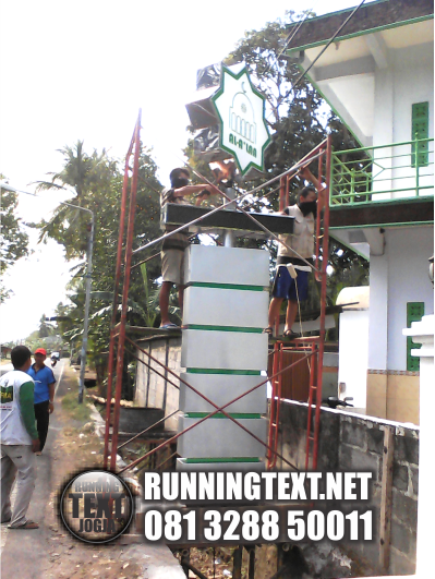 toko running text jogja